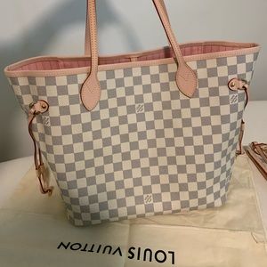 Louis Vuitton Neverfull MM Damier Azur